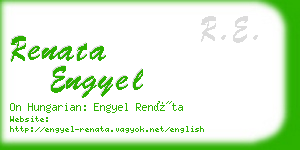 renata engyel business card